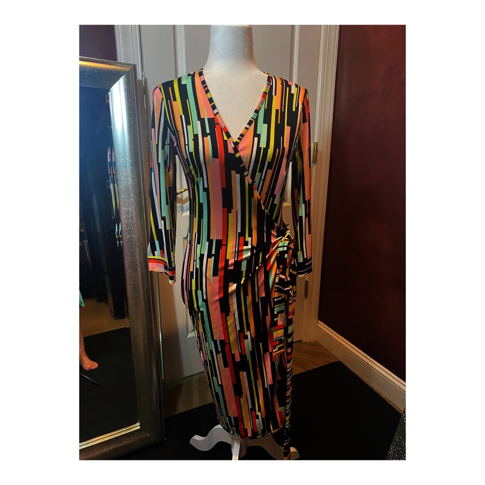 NWOT Julie Brown Wrap Around Dress